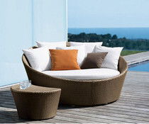 艺贝户外家具 沙发床 编藤家具 躺床 酒店家 堆糖,美图壁纸兴趣社区