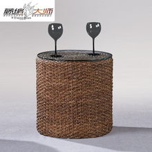 藤编大师㊣藤角几藤艺家具酒店家具藤方几电话几藤家具厂家直销