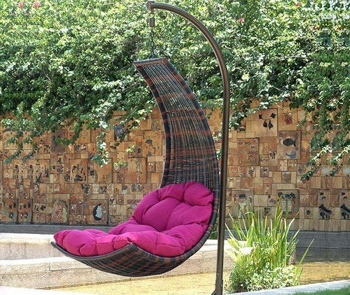 藤艺家具花园休闲椅300㎡欧式风格别墅阳台花园装修效果图