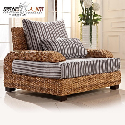【图】田园风尚,沙发藤编大师㊣藤沙发厂家直销藤艺家具布艺沙发藤艺沙发茶几组合特价网购--一兜糖yidoutang.com
