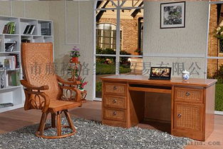 藤格格9917天然藤办公椅：品质与舒适的完美结合